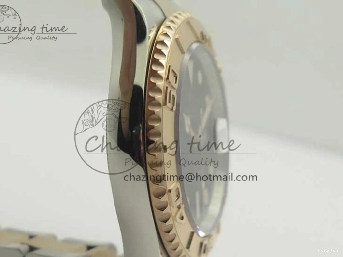 116621 Bracelet Best Dial SS SS 1:1 Black VRF RG on A2836 Edition Yacht-Master 0418